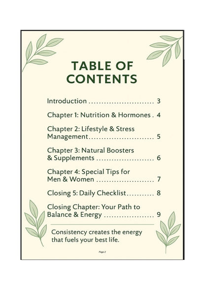 Honey Shilajit - The Secret to Unlocking Your Hormonal Balance & Energy Ebook