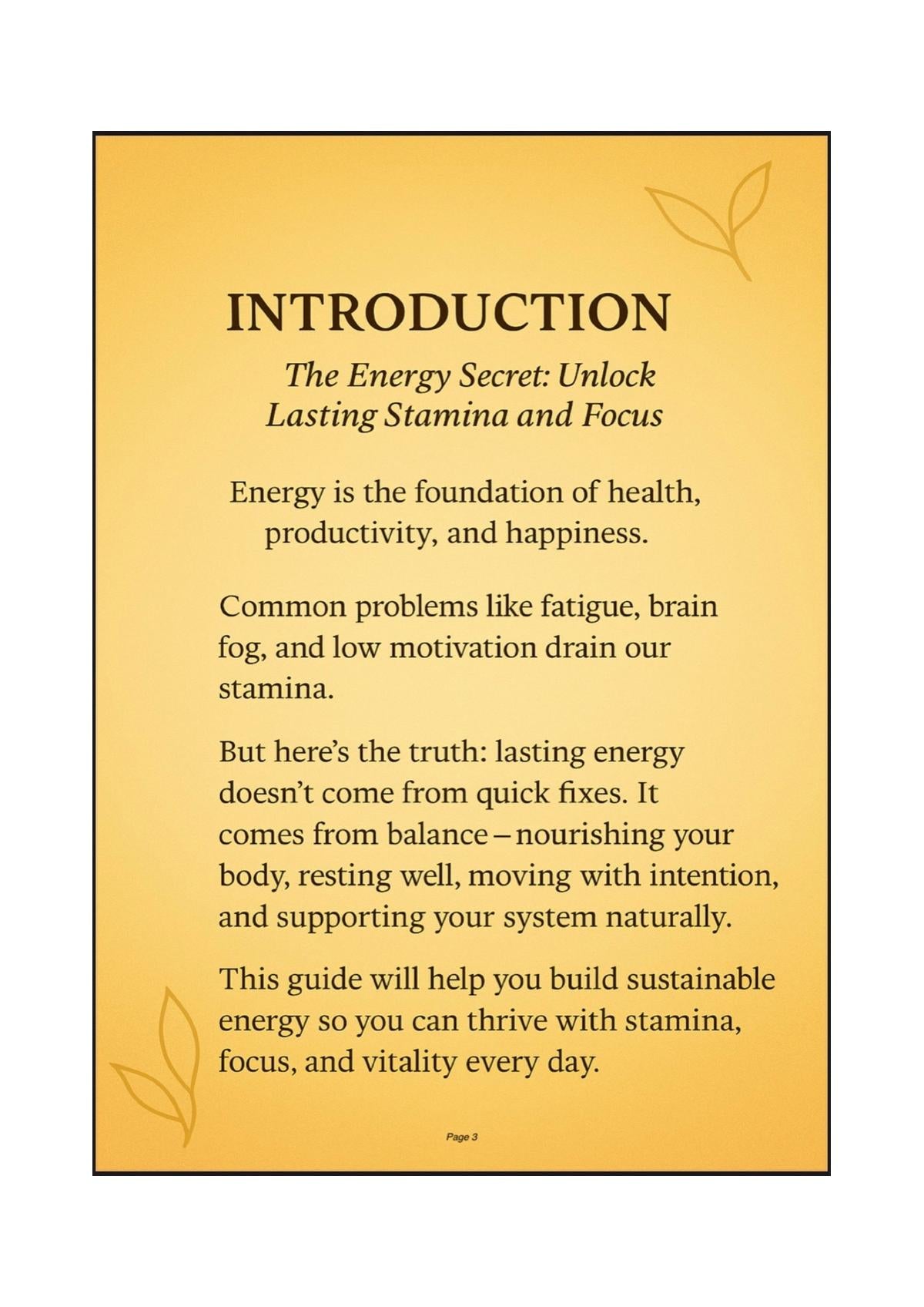 Honey Shilajit - The Energy Secret: Unlock Lasting Stamina & Focus Ebook