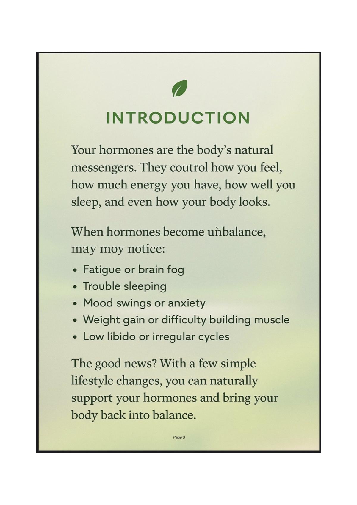 Honey Shilajit - The Secret to Unlocking Your Hormonal Balance & Energy Ebook